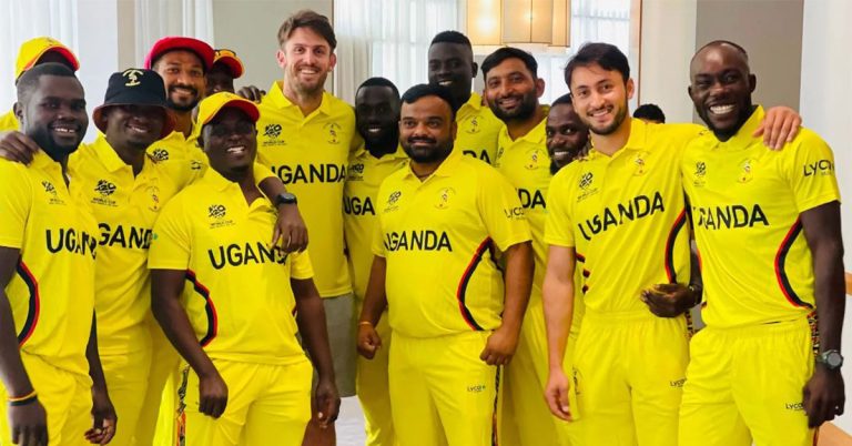 Heartwarming photo of Mitch Marsh with the Uganda team shows what cricket is all about
