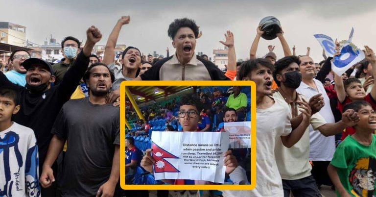 Amazing scenes in Kathmandu and stadium highlights cricket-crazy Nepal