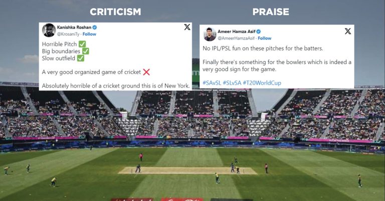 Reactions to New York pitch: Fans slam surface, outfield in SL vs SA match
