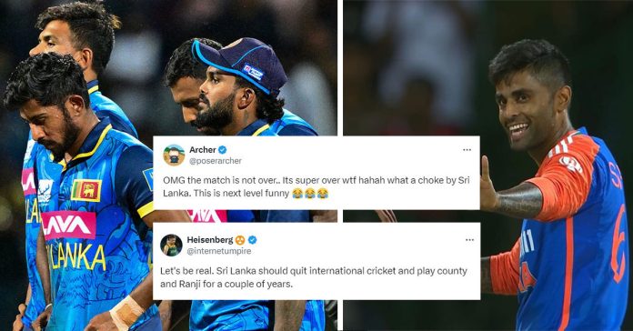 SL vs IND 3rd T20 2024 Reactions: Fans and pundits react to incredible India win where Sri Lanka managed to lose the unloseable game.