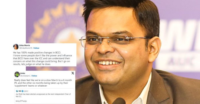 Cricket News: Fans have shared their views online over Jay Shah being elected unopposed as new ICC chairman.