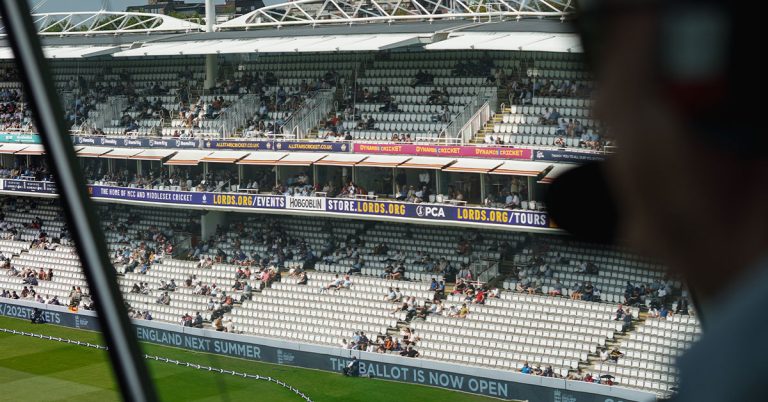Why was there a low crowd at Lord’s for the 4th day of the ENG vs SL Test?