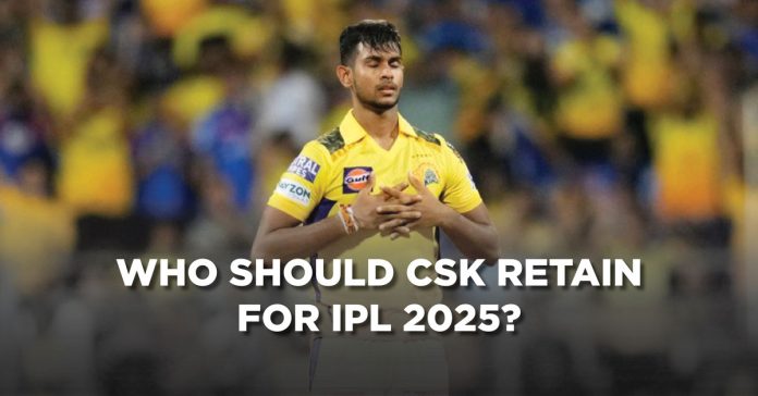 A look at 5 players that five-time IPL champions Chennai Super Kings (CSK) should retain ahead of the 2025 season.
