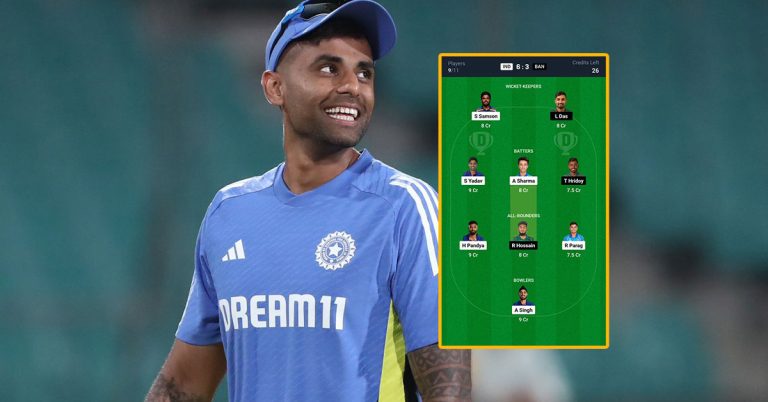 IND vs BAN 1st T20 2024 Dream11 Prediction, Fantasy Cricket Tips, Possible XIs, Pitch Report