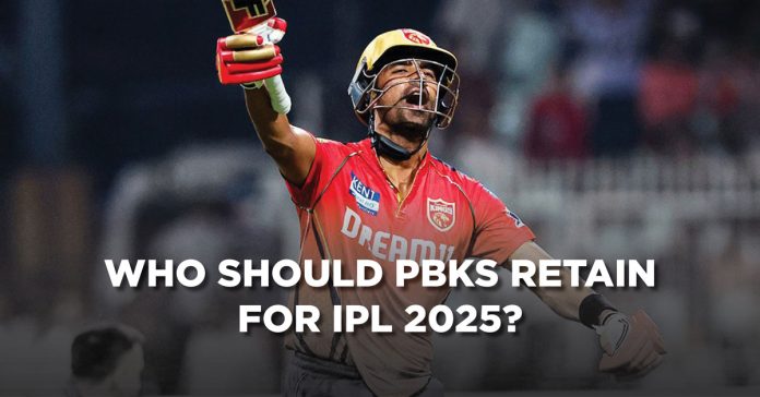 A look at five players Punjab Kings (PBKS) should look to retain for IPL 2025 as they seek to win their first ever title.