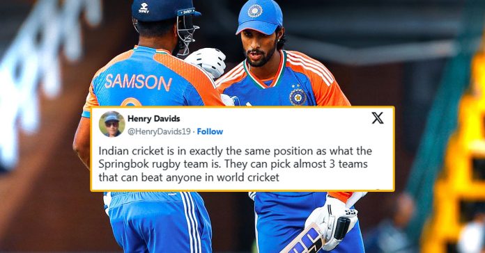 Reactions to the 4th SA vs IND T20 where Sanju Samson and Tilak Varma went ballistic as India went on to win by 135 runs.