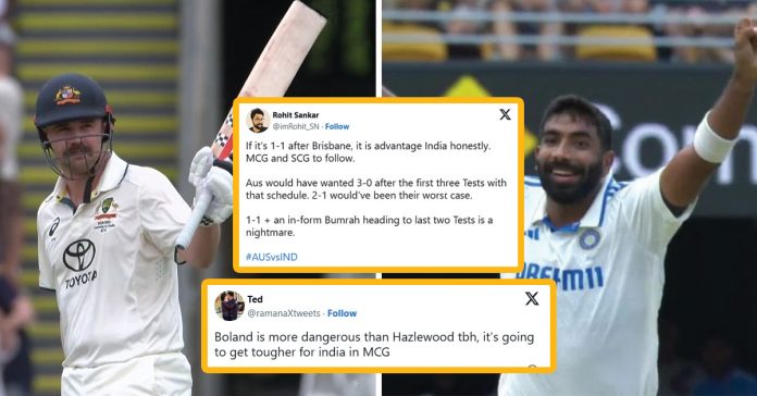 Both Australia and India fans share their views after the Gabba draw ahead of the Boxing Day Test at the MCG.