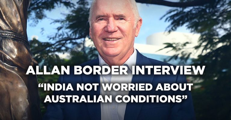 Allan Border interview: India have edge over Australia