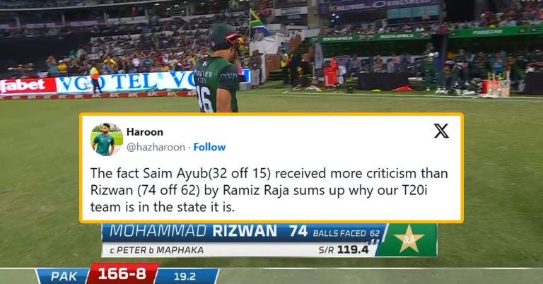 Reactions: Mohammad Rizwan slammed for 74 off 62 in T20I vs South Africa