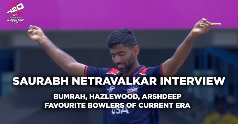 Saurabh Netravalkar interview – Nice to meet Indian team after the World Cup game