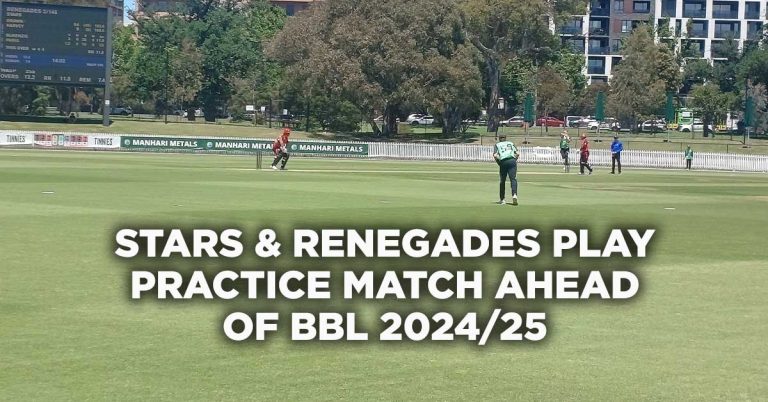 WATCH: Melbourne Stars and Melbourne Renegades train together for BBL 2024/25, play practice match