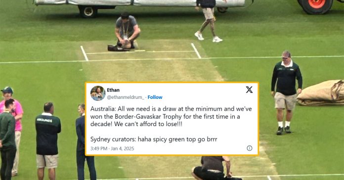 Australia fans have criticised the SCG pitch for the 5th Test given the series scoreline in the 2024/25 Border-Gavaskar Trophy (BGT)