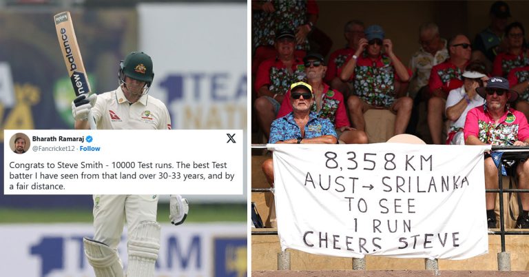 Reactions to Steve Smith reaching 10,000 Test runs – “Best Test batter from that land in 30 years”