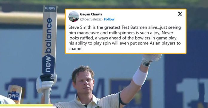 Reactions to Steve Smith notching up his 36th Test century, with fans and pundits praising him as the best Test batter of this generation.