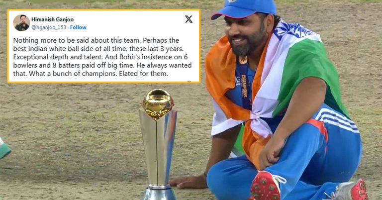 CT 2025 Final Twitter Reactions – India seal 3rd Champions Trophy title