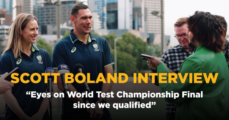 Scott Boland interview: Had my eye on WTC Final since BGT