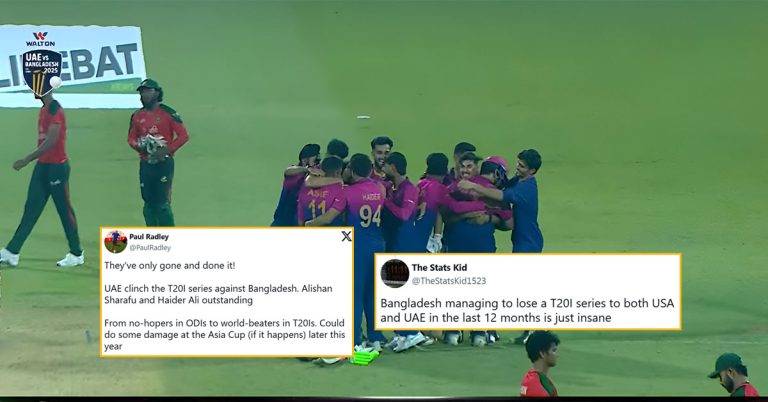 Twitter Reactions – UAE beat Bangladesh 2-1 in T20I series, Tigers criticised