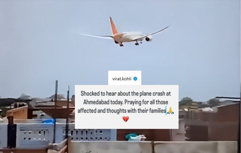 Cricketers react to tragic Air India plane crash in Ahmedabad