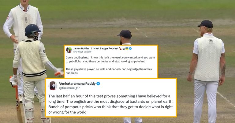 Ben Stokes & England criticised for “carry on” at end of Manchester Test against India