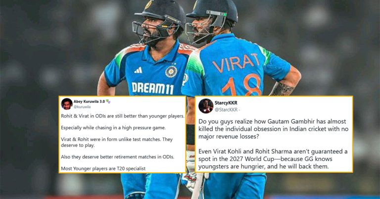 Indian fans react to reports that Rohit Sharma and Virat Kohli are not certainties for the 2027 World Cup