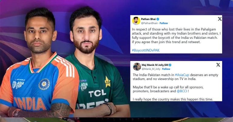 Fans, victims, politicians call for boycott of India vs Pakistan Asia Cup match