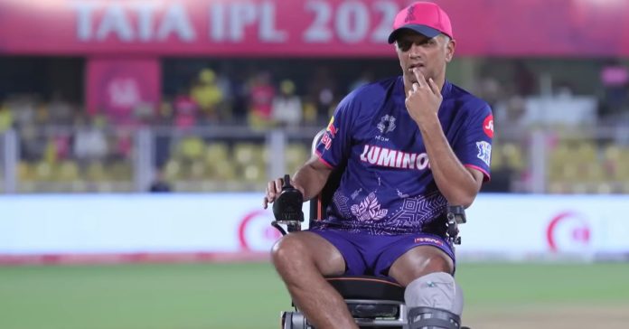 Dravid had joined RR after his heroic victory with the national team in the T20 World Cup held in 2024 but things went sour.