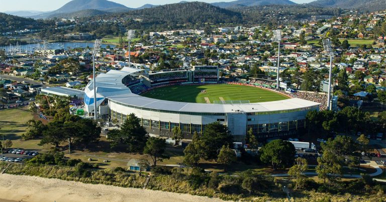 Bellerive Oval Hobart weather forecast for 3rd AUS vs IND T20I