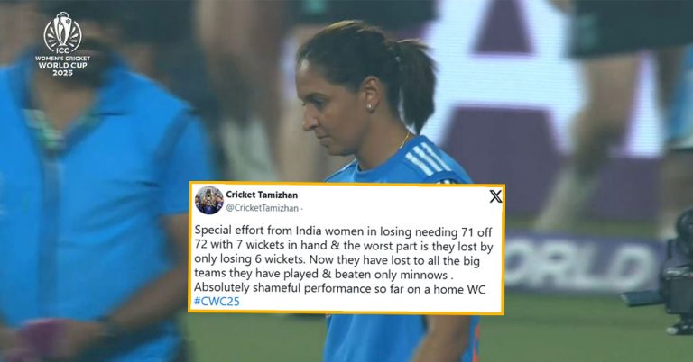 IND-W vs ENG-W Twitter Reactions: Fans criticise Indian women’s team after lacklustre collapse against England in ODI World Cup