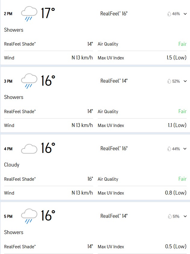 There is a greater chance of rain in Mount Maunganui on Friday October 3, which could impact the 2nd NZ vs AUS T20I at Bay Oval.