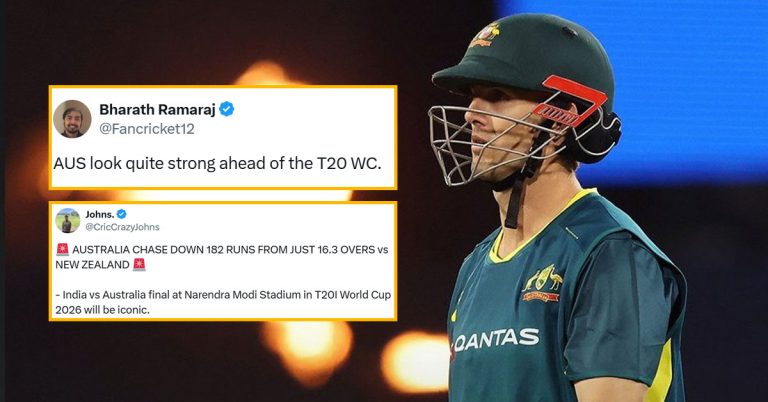 NZ vs AUS 1st T20 Twitter Reactions: Mitch Marsh 85 trumps Tim Robinson 106