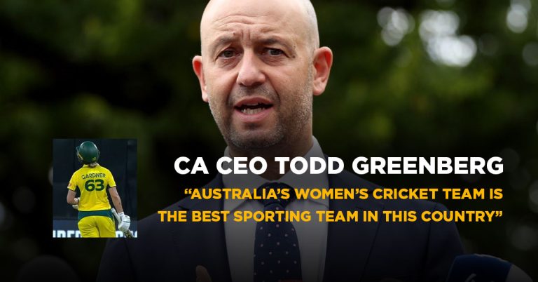 CA CEO Todd Greenberg interview: Australia women’s cricket team the best sporting team in the country