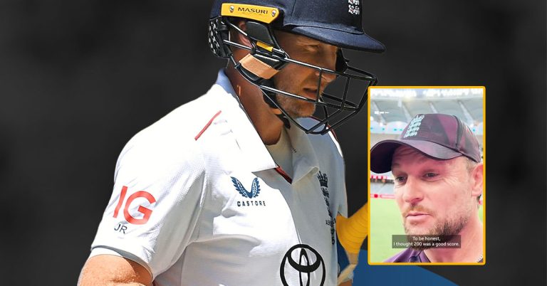 Brendon McCullum’s reaction to Perth hammering a sight to behold for Australia fans