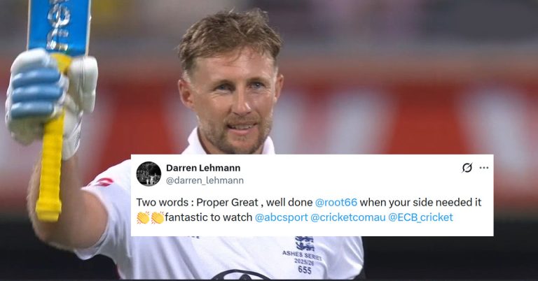 “Finally!” – Twitter Reactions to Joe Root scoring his first Test hundred in Australia