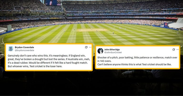 Fans, pundits fuming as MCG Boxing Day Test ends in two days