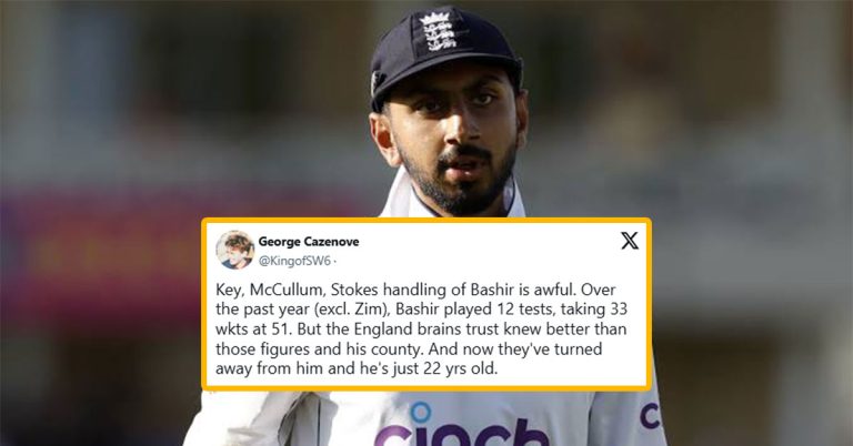 England fans question why Shoaib Bashir has been left out in the Ashes