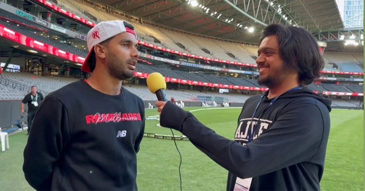 Exclusive interview with Pakistan-born, USA and Melbourne Renegades cricketer Hassan Khan during the 2025/26 BBL season.
