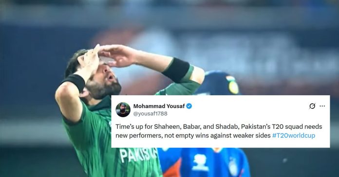 The spotlight is firmly on Pakistan's experienced players including Babar Azam and Shaheen Shah Afridi following the big loss to India.