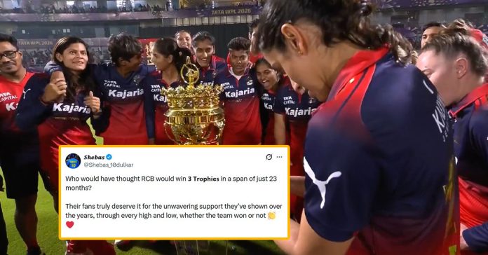 Fans and former players react as RCB seal their second title following a six-wicket win over DC in the WPL 2026 Final.