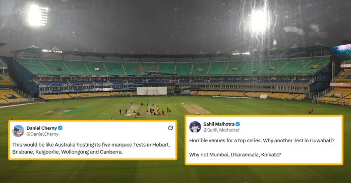 The BCCI has been criticised for the choice of venues for the 2027 Border-Gavaskar Trophy against Australia.