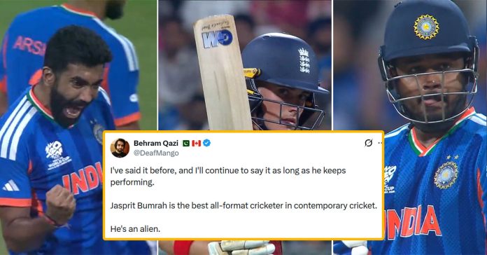 Reactions to an action-packed IND vs ENG T20 World Cup semi-final, where India prevailed by 7 runs in a game where 499 runs were scored.