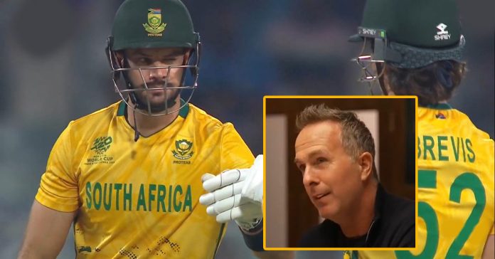 Former England captain Michael Vaughan believes South Africa should have let West Indies beat them so India don't go through.
