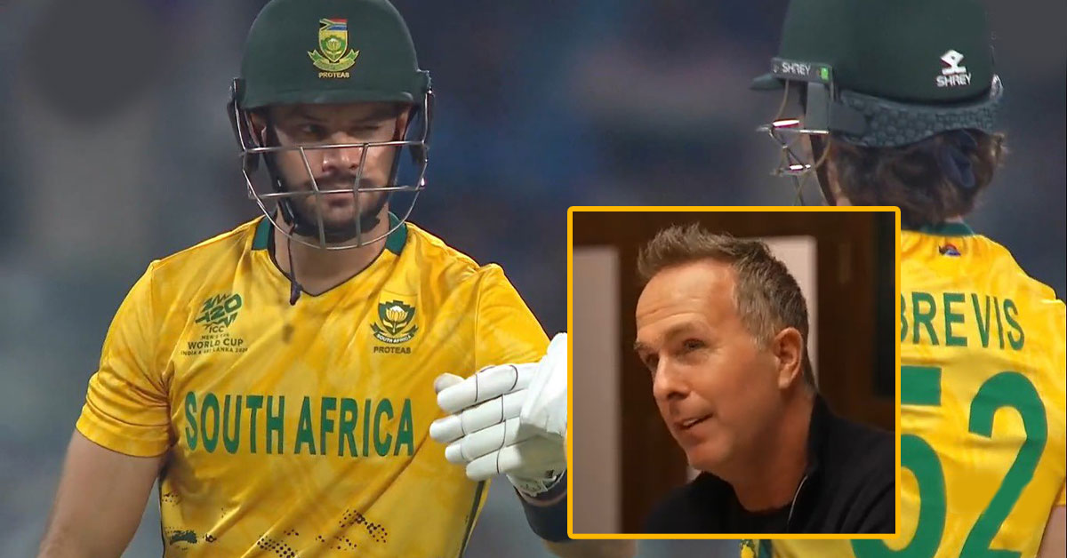 Former England captain Michael Vaughan believes South Africa should have let West Indies beat them so India don't go through.