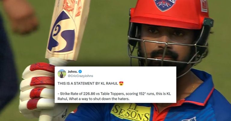 Twitter/X Reactions – Fans in awe after KL Rahul’s record 152 off 67 balls