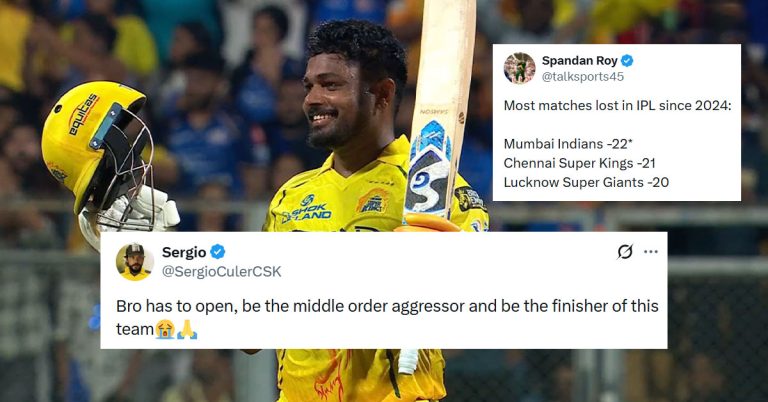 MI vs CSK Twitter Reactions – Sanju Samson 101 (54) leads the way as CSK win IPL El Clasico by 103 runs