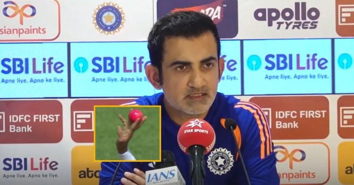 India coach Gautam Gambhir has thrown his support behind the ICC's idea of switching from red ball to pink ball for Tests with bad light.