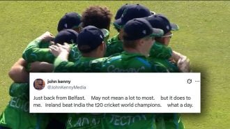 IRE vs IND Reactions: Ireland's superb 34-run win over India in the 1st T20I at Belfast sparks plenty of reaction on social media.