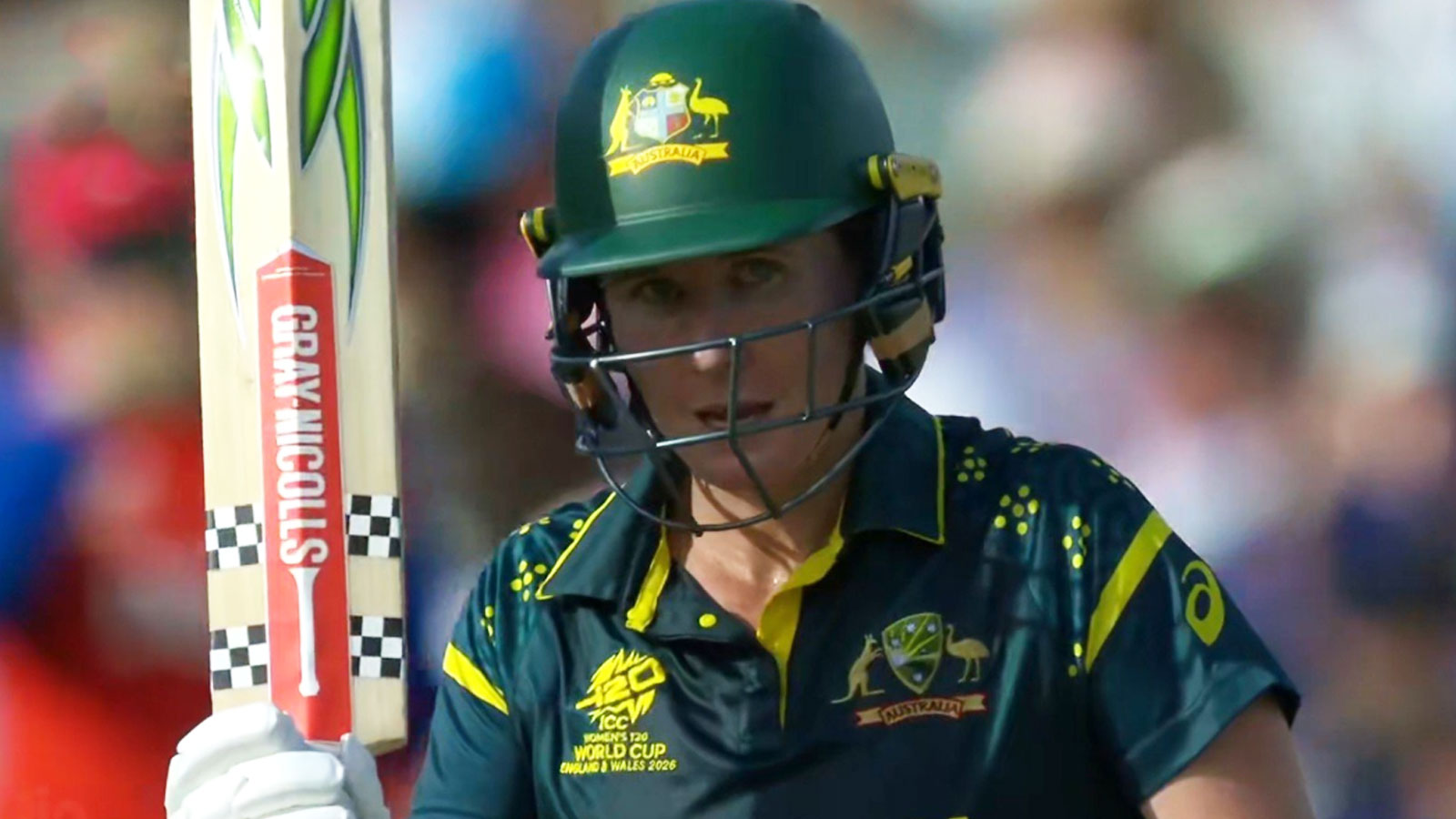Beth Mooney delivered in a pressure game once again, hitting 64 off 49 balls in the 2026 T20 World Cup Final against England at Lord's.