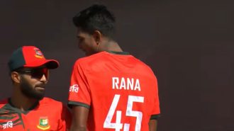 Bangladesh chief selector Habibul Bashar speaks about Nahid Rana's side injury, which ruled him out of the Australia Tests.