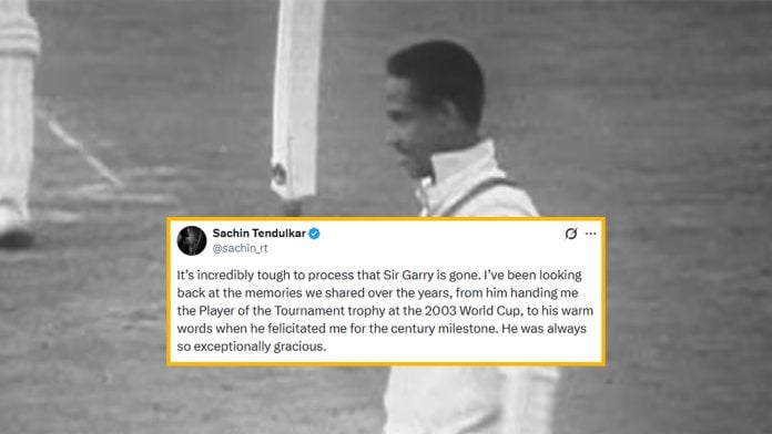 Tributes from all around the cricketing world after one of the greatest ever cricketers Sir Garfield Sobers passed away aged 89