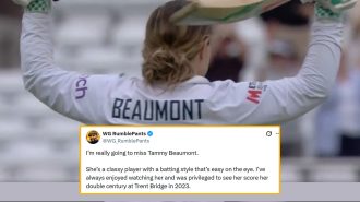 England cricket news: Fans share their respects for Tammy Beaumont, who announced she will retire after the India Test at Lord's.